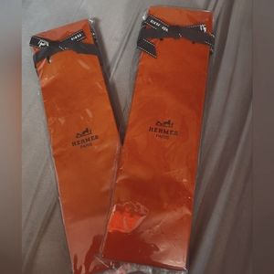 Authentic Hermes X 6 gift bags